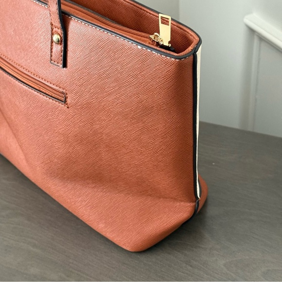 Elim & Paul Brown Tan Purse Crossbody Bag - Picture 4 of 11